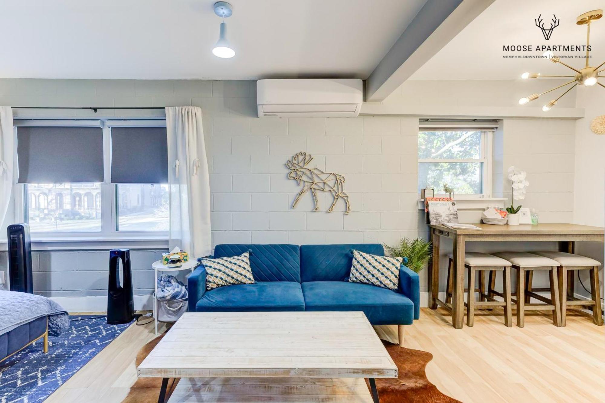 The Moose #7 - Instaworthy Studio With Amazing Views, Free Parking & Heated King Bed MemphisMemphis  Kültér fotó